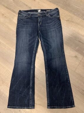 Silver Jeans Women's Dark Blue Flare Jeans